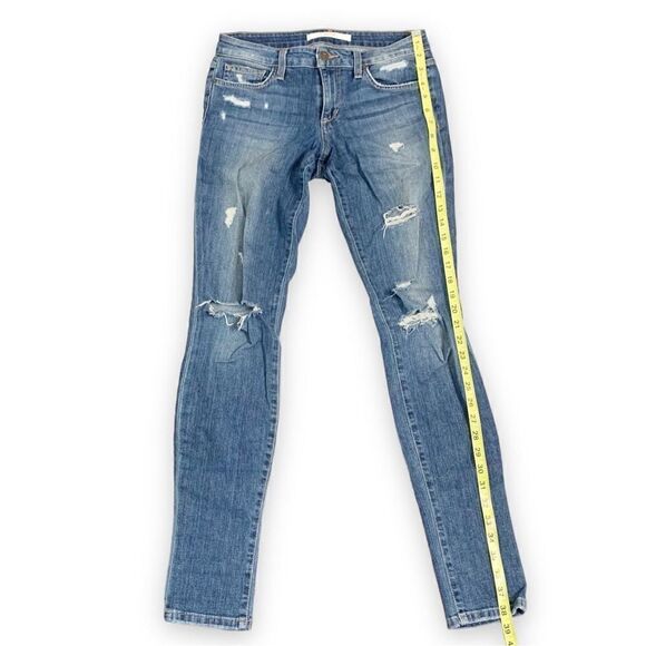 Joe's The Skinny Distressed Ripped Denim Jeans in Annette Wash Women’s Size 27 - Picture 8 of 14